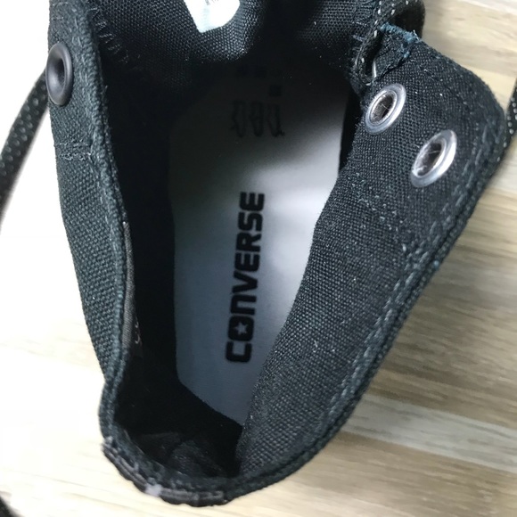 NWT Converse HI Black/Lava WMNS AUTHENTIC - Picture 7 of 8